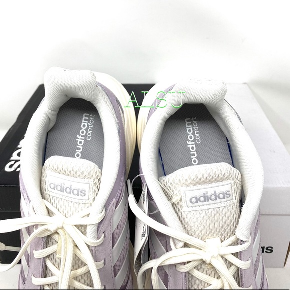 Adidas 90s Valasion Women Sneakers Purple Leather - Picture 6 of 11